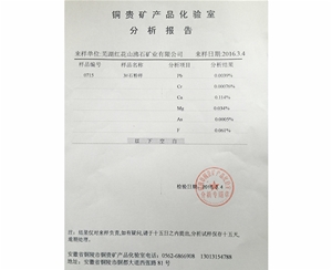 檢測報(bào)告