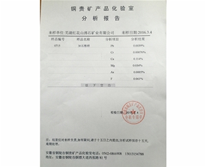 檢測報(bào)告